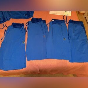 Scrub bottoms and tops